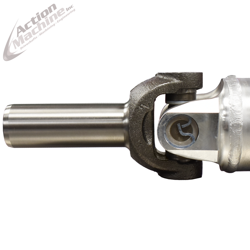 Custom Driveshaft & Slip Yoke - 3.5" Al. 1310, Tremec TKX, 31 Spline, 1.688" Barrel OD (Sku: 3.5A1310-S)