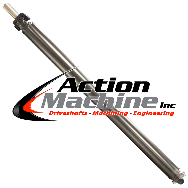 Custom Driveshaft & Slip Yoke - 3.5" Stl. 7290, Tremec TKX, 31 Spline, 1.688" Barrel OD (Sku: 3.5S7290-S)