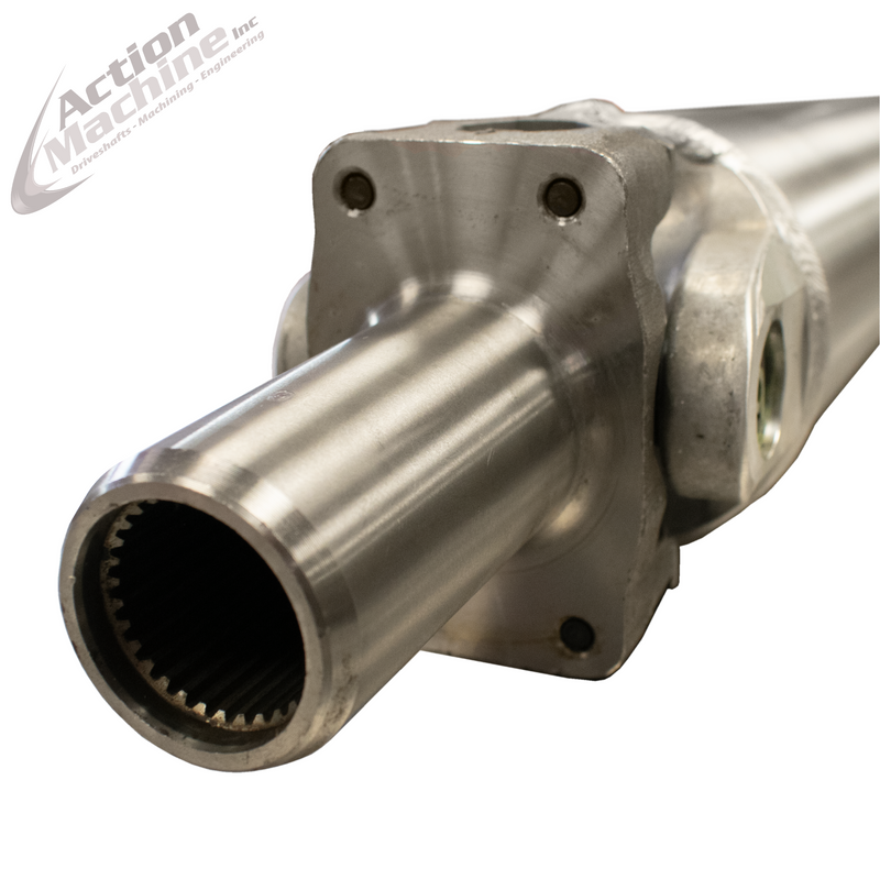 Custom Driveshaft & Slip Yoke - 4" Al. 1330 Ford, GM 32 Spline (Short) (Sku: 4A1330 Ford-P(short))