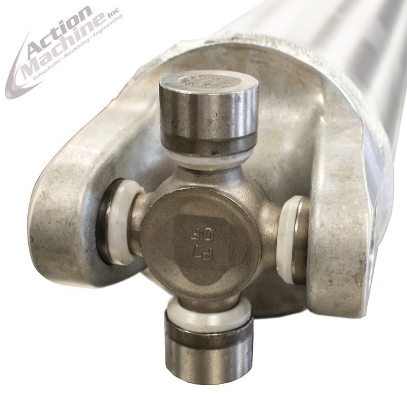 Custom Driveshaft & Slip Yoke - 4" Al. 7290, GM 32 Spline (Short) (Sku: 4A7290-P(short))