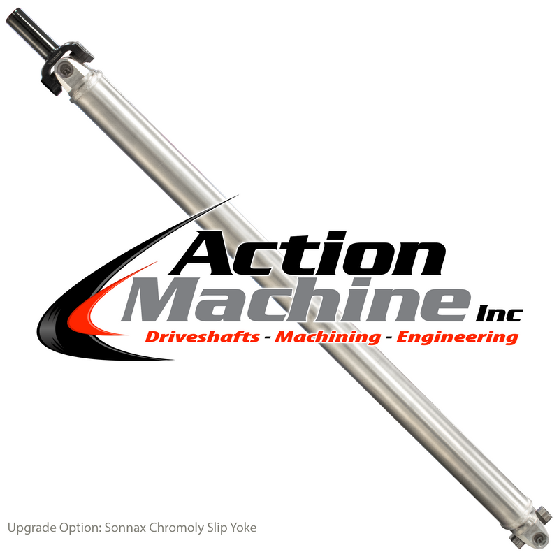 Custom Driveshaft & Slip Yoke - 3" Al. 1350, GM 27 Spline (Sku: 3A1350-L)