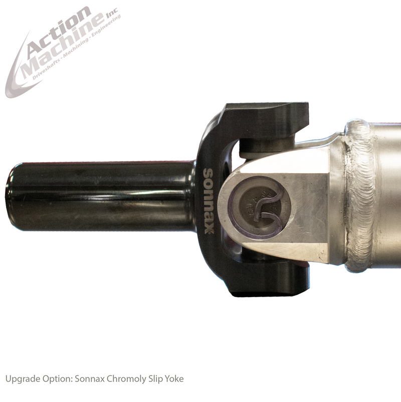 Custom Driveshaft & Slip Yoke - 3" Al. 1350, GM 27 Spline (Sku: 3A1350-L)