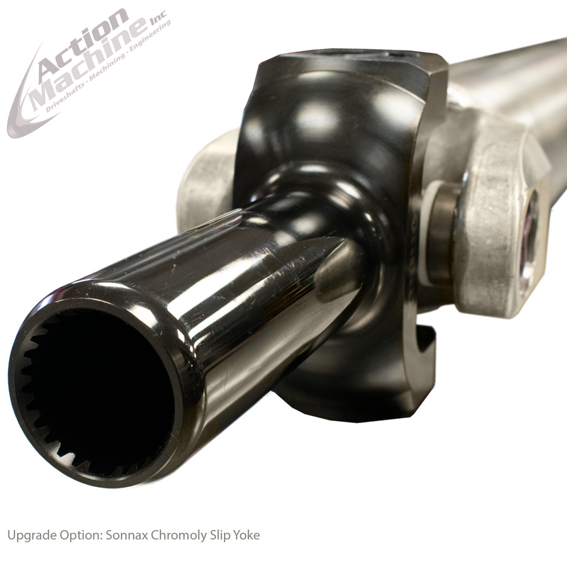 Custom Driveshaft & Slip Yoke - 3" Al. 1350, GM 27 Spline (Sku: 3A1350-L)