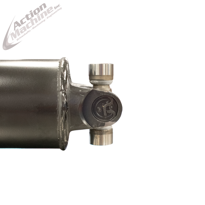 Custom Driveshaft & Slip Yoke - 4" Stl. 1330 Ford, GM 32 Spline (Short) (Sku: 4S1330 Ford-P(short))