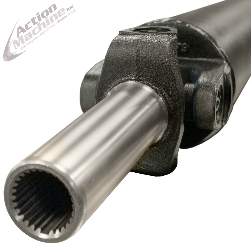 Custom Driveshaft & Slip Yoke - 4" Stl. 7260, Ford 28 Spline, 1.6" Barrel OD (Sku: 4S7260-G)