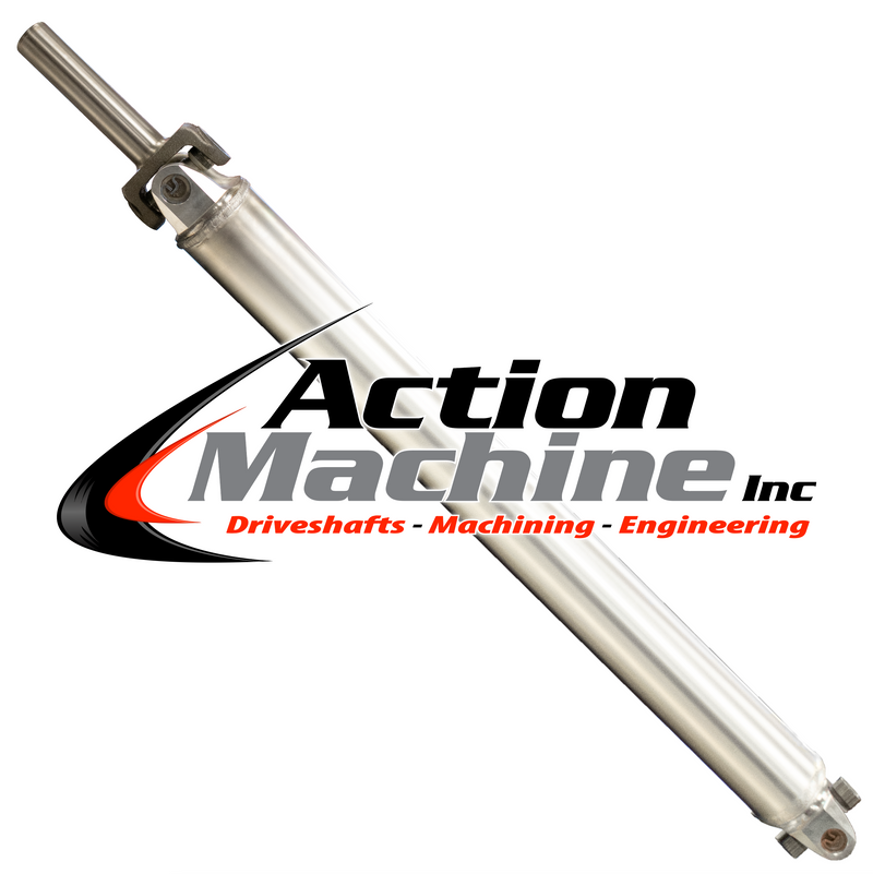 Custom Driveshaft & Slip Yoke - 3.5" Al. 3R, Ford 28 Spline, 1.5" Barrel OD (Sku: 3.5A3R-F)