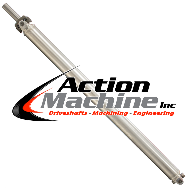 Custom Driveshaft & Slip Yoke - 3.5" Al. 1350, Ford 28 Spline, 1.6" Barrel OD