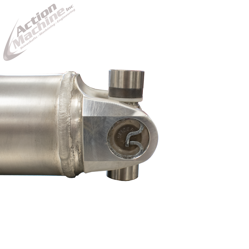 Custom Driveshaft & Slip Yoke - 3.5" Al. 1350, Ford 28 Spline, 1.6" Barrel OD (Sku: 3.5A1350-G)