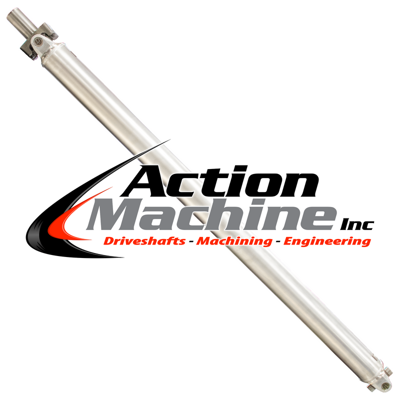 Custom Driveshaft & Slip Yoke - 3.5" Al. 7290, GM 32 Spline (Short) (Sku: 3.5A7290-P(short))