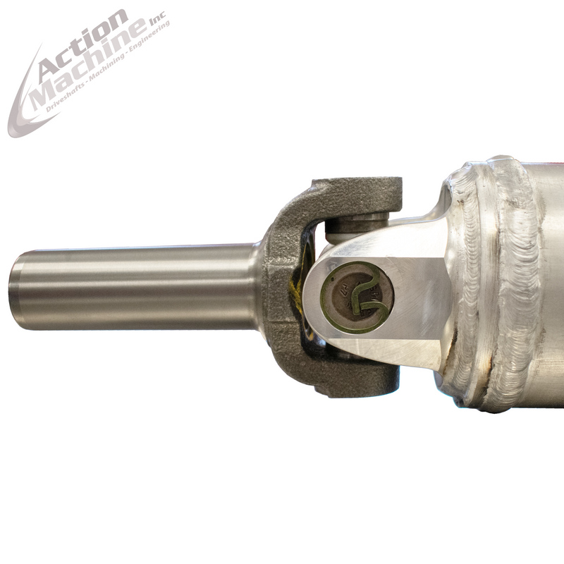 Custom Driveshaft & Slip Yoke - 4" Al. 1310, Ford 28 Spline, 1.5" Barrel OD (Sku: 4A1310-F)