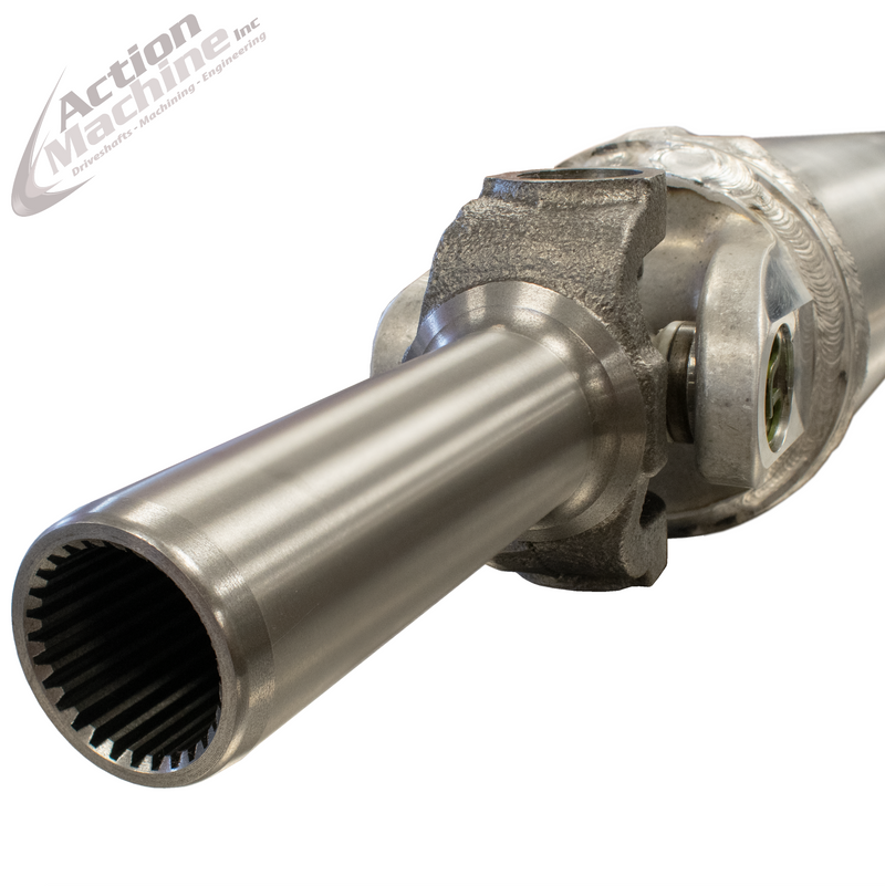 Custom Driveshaft & Slip Yoke - 4" Al. 1310, Ford 28 Spline, 1.5" Barrel OD (Sku: 4A1310-F)