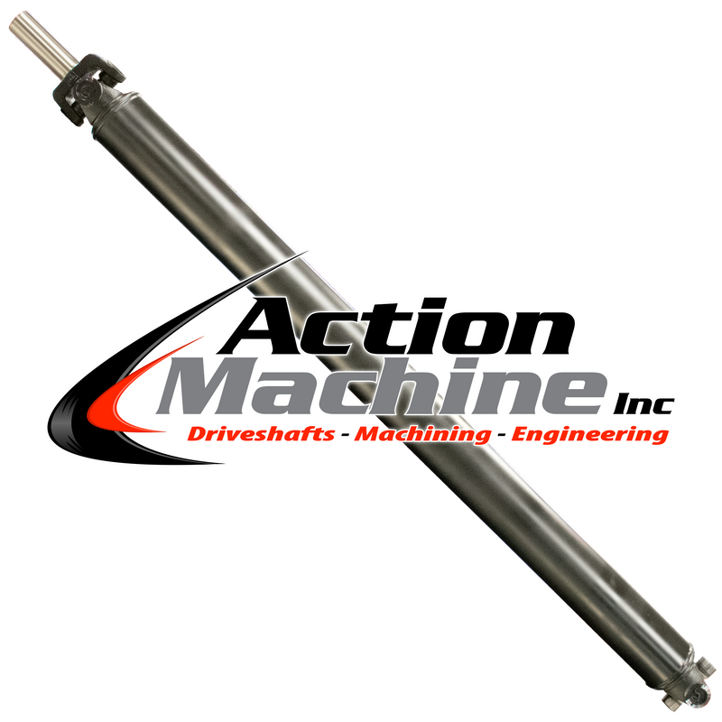 Custom Driveshaft & Slip Yoke - 3.5" Stl. 1330, Ford 28 Spline, 1.5" Barrel OD (Sku: 3.5S1330-F)