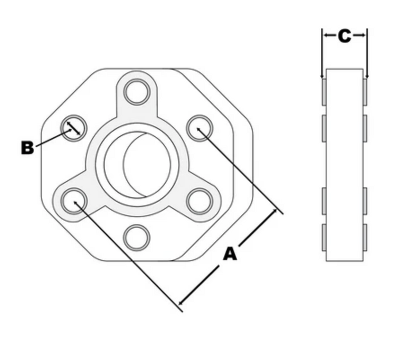 PTI GAF01-013 Rubber Flex Disc