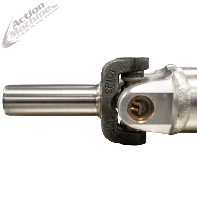 Custom Driveshaft & Slip Yoke - 3" Al. 1330, Ford 28 Spline, 1.5" Barrel OD (Sku: 3A1330-F)